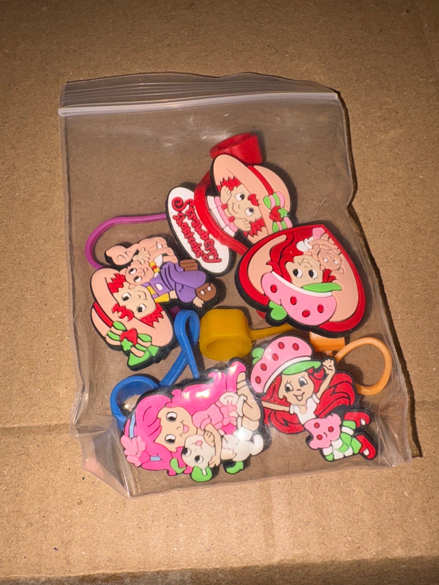 Strawberry shortcake toppers