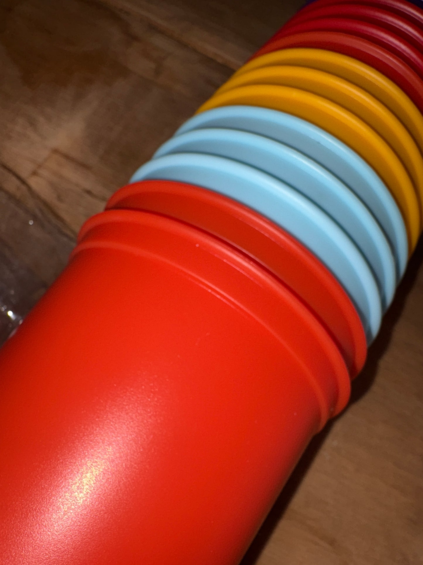 5 plastic hot cup bundle with lid