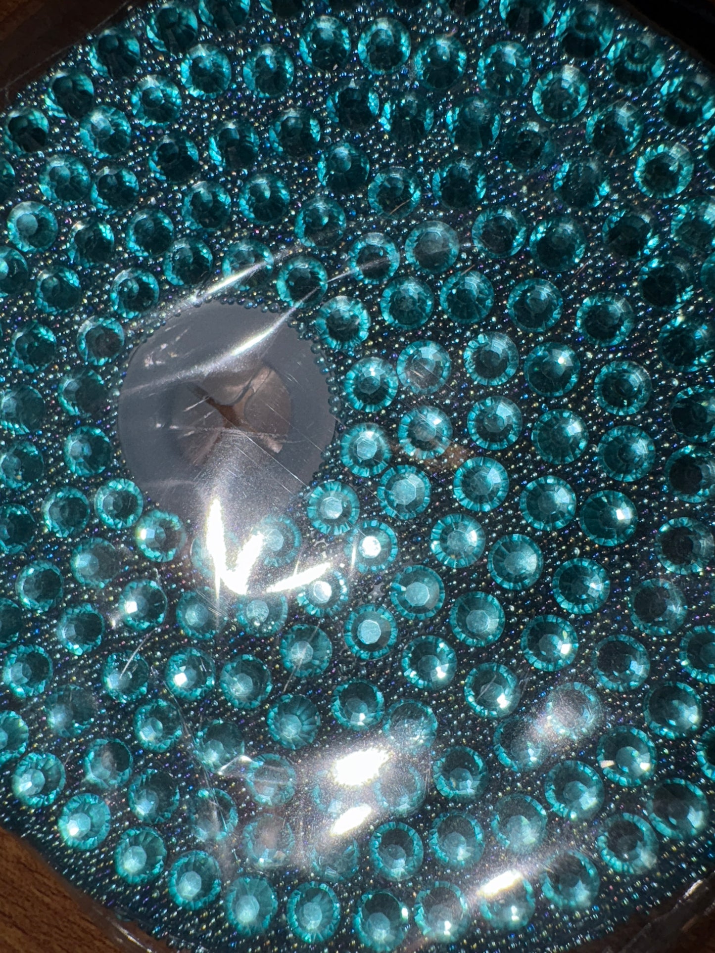 Rhinestone lids