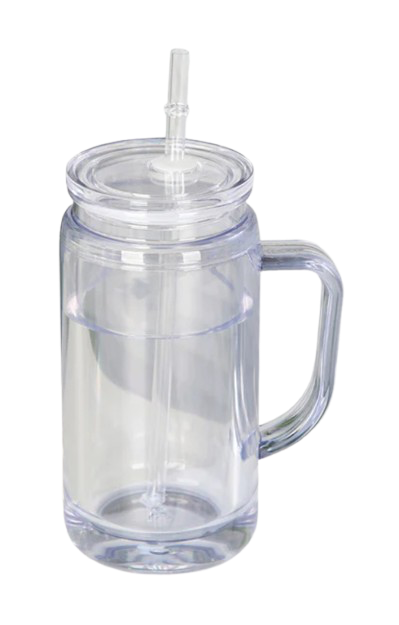 16oz snowglobe with handle