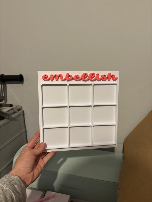 3d printed charm display