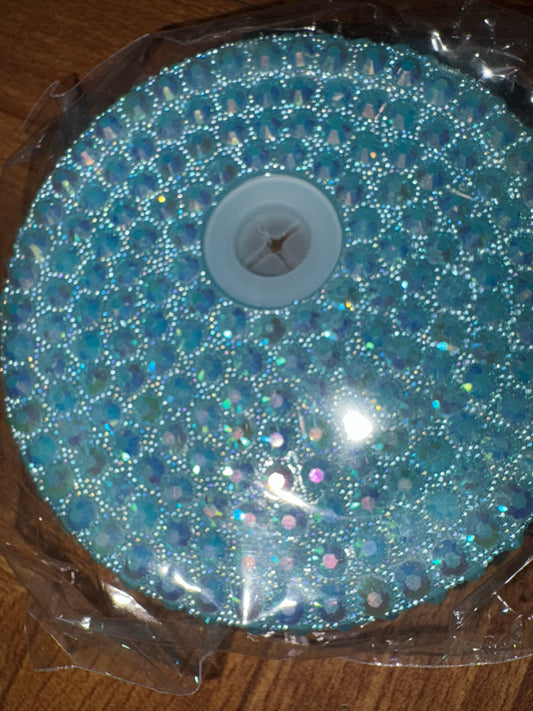 rhinestone lid