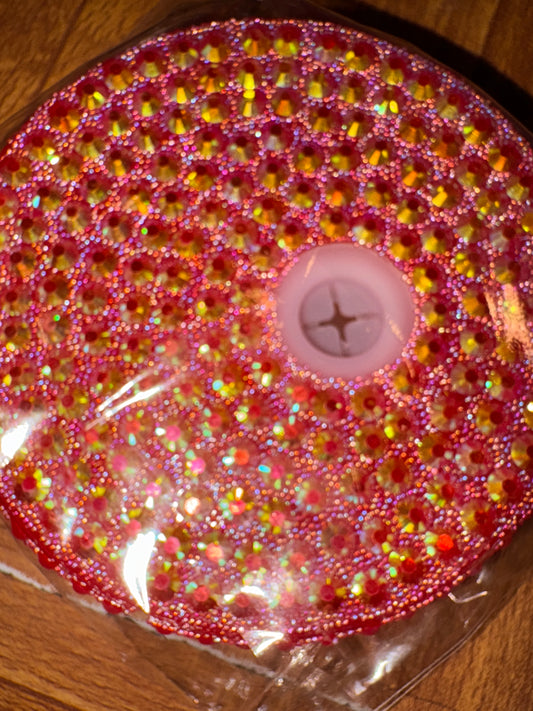 Rhinestone lids