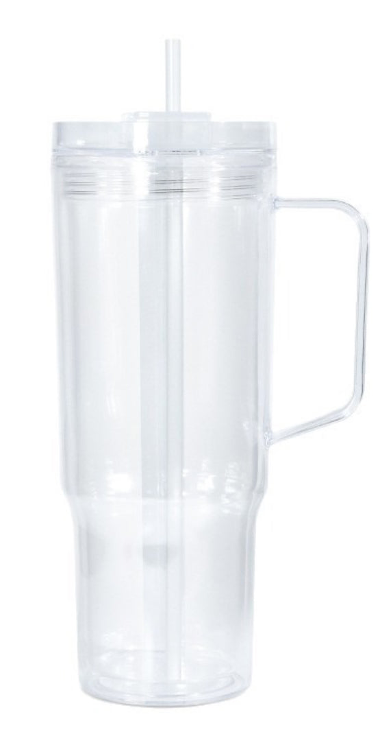 40oz snowglobe cup