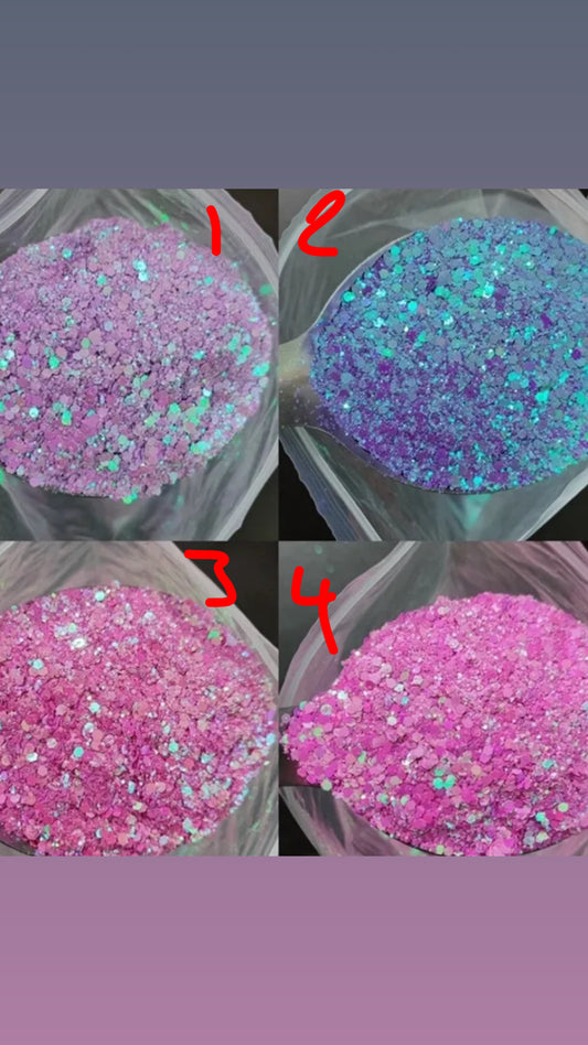 Chunky glitter c series