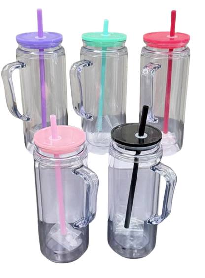 20oz snowglobe with handle
